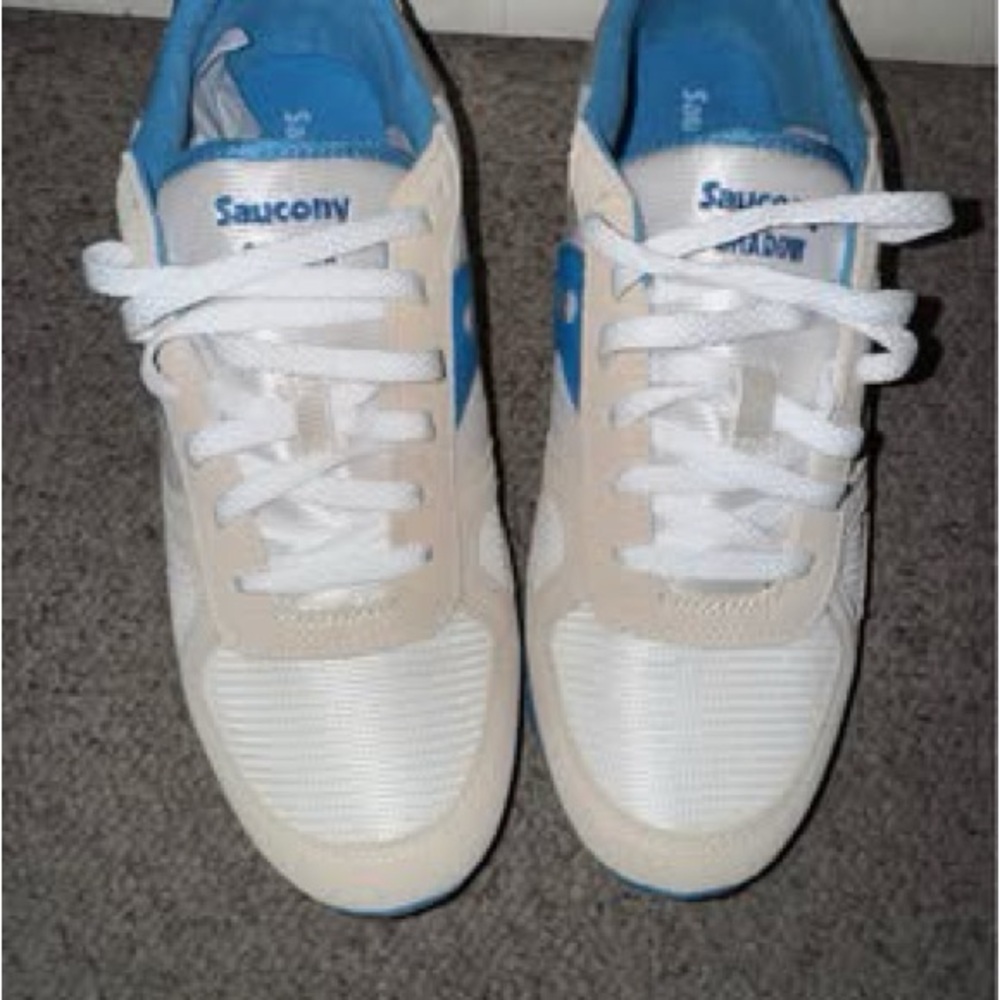 Saucony Shadow Original white/blue Size 11